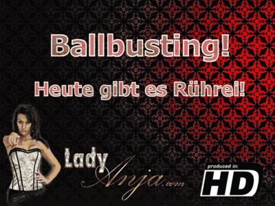 Ballbusting! Heute gibt es Rührei!