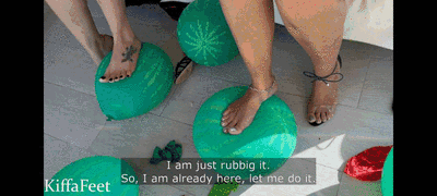 Goddess Grazi and Goddess Kiffa - Popping Balloons with their feet high heels and nails - BALLOON - POPPING BALLOONS - MASS POP BALLOONS - FOOT FETISH - HIGH HEELS