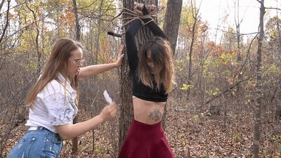 bitch tightly bound in the forest (HD 720p MP4)