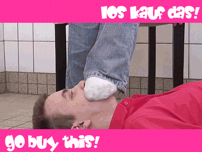 BUY my SOCK SNIFFING VIDEO LOSER!!!!!!