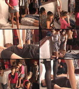 10 trampling girls