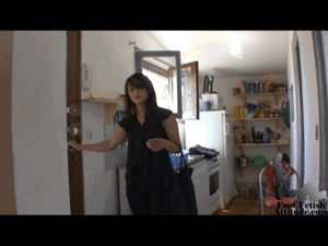 Penelope high heel trample and beating