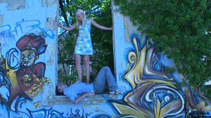 Lydie dirty flip flop and feet domination / HD