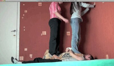 t - mwsa - BONDAGED SANDWICHMAN PLAYING - HD 1280x720