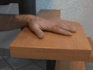 Hand on Stair