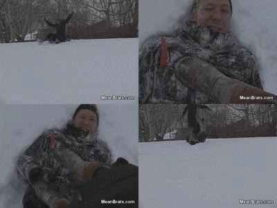 Haileys Human Sled Experiment!
