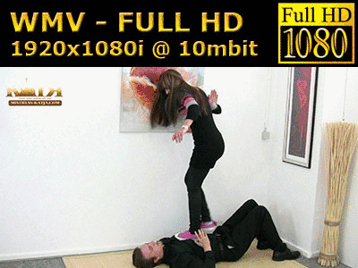 12-001 - Trampling in converse shoes (WMV - FULL HD - High Definition)