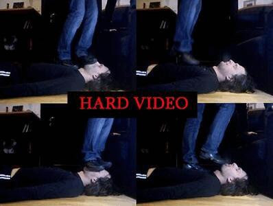 Trampling in Puma sneakers