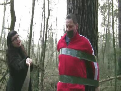 abducts deep into the forest