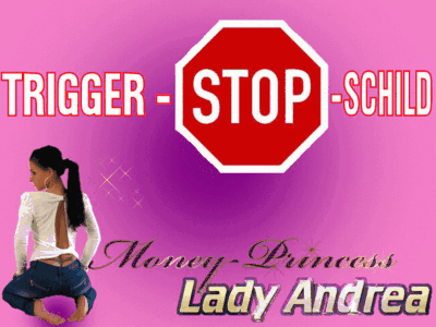 Trigger-Stopschild! Sitzung!