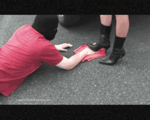 Handcrush under a Car