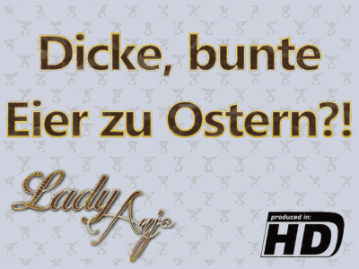 Dicke, bunte Eier zu Ostern?!