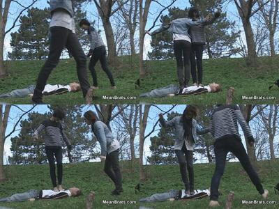 Mina Introduces Colette to Trampling!