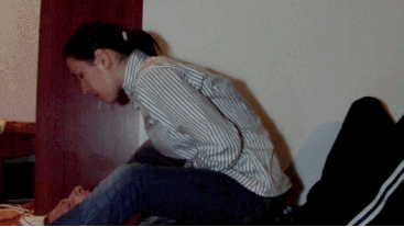 Hard trampling in sneakers and bare feet (HD)