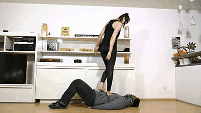 Having fun while trampling