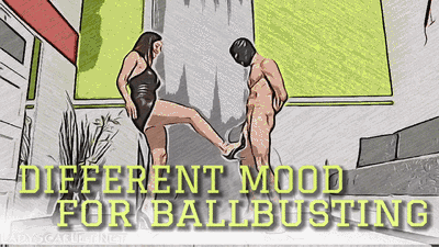 Lady Scarlet - Different moods for ballbusting