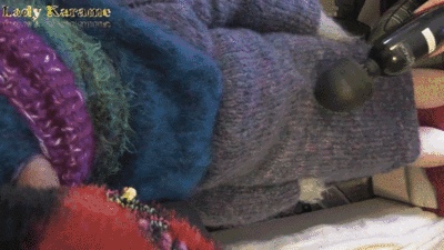 Mohair slut used