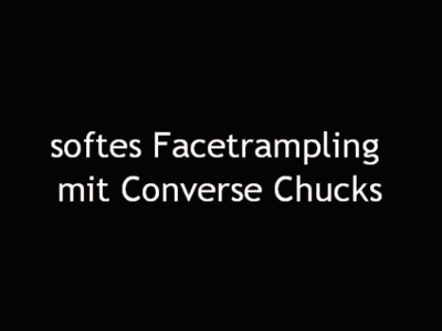 Softes Facetrampling mit Converse Chucks