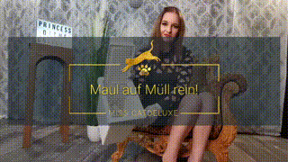 Maul auf Müll rein!