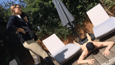 Hands Trampling by Mistress Krush