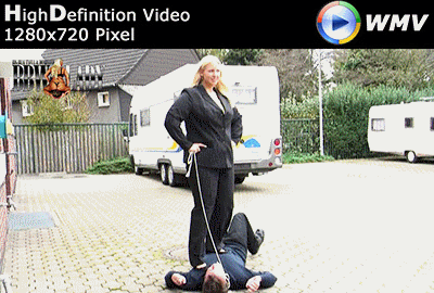 Extreme outdoor slave training