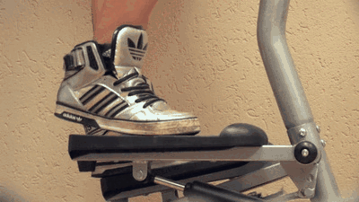 Watch Lady Sue using the stepper