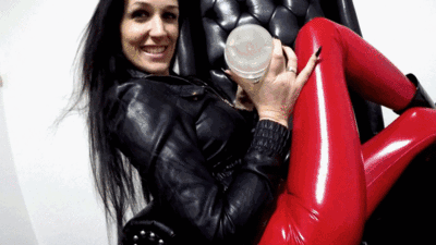 Loser sex! Fuck the rubber cunt