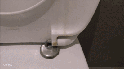 Eklige Flughafentoiletten leckst du sauber!!!