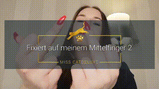 Fixiert auf meinem Mittelfinger 2