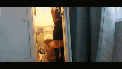 In der Ferienwohnung abgewichst