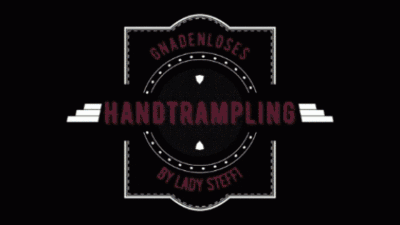 Gnadenloses Handtrampling