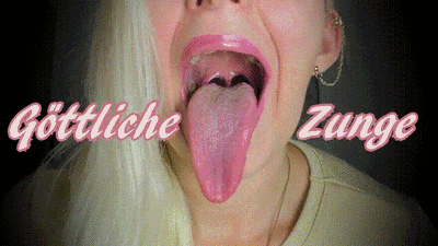 Machtvolle Zunge deiner Göttin