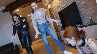 ALSU and BELLA - Good lesson for a lazy bitch (4K)