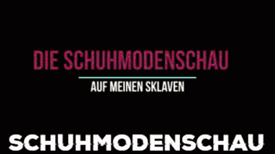 Die Facewalk-Schuhmodenschau