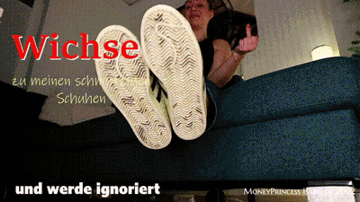 Wichse zu meinen schmutzigen Schuhen und werde ignoriert