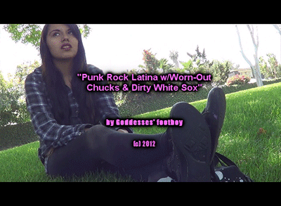 Punk Rock Latina w/Worn-Out Chucks