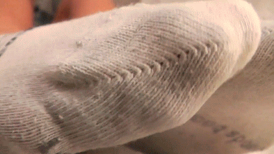 Sweaty socks and feet in your face