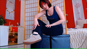 Dreckige Turnschuhe