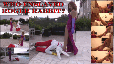 GABRIELLA - WHO ENSLAVED ROGER RABBIT? - Shoe worship, shoe domination, heel sucking