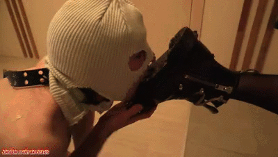 Humiliated by dirty shoes