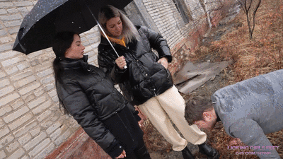 JANE and RADA - Snowfall, fresh air and stupid idiot for humiliation! - FULL (HD)