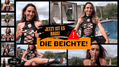 Jetzt ist es raus! Die Beichte!