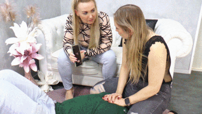 Queen Hanna and Mistress Jane - Massive air deprivation - small version