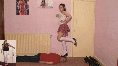 Sophies Head Trampling Movie Model Poses