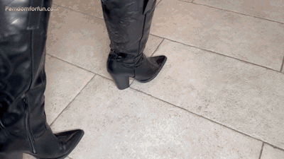 Lady Scarlet - Helpless and Hogtied Beneath my Leather Boots (1080p MP4)