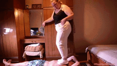 Crushing Him Under My Feet