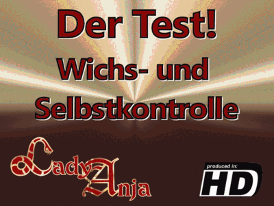 Der Test: Wichs- und Selbstkontrolle
