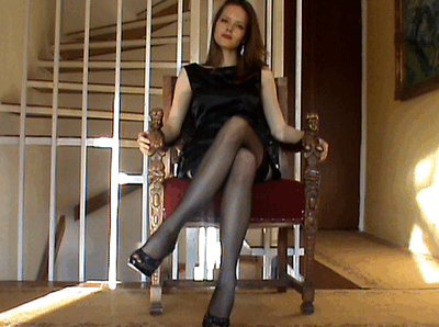 Crossed legs jerk off instructions