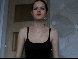 Intense stroking lesson